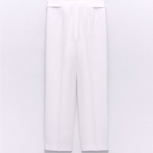 NWT Zara Buckled Side Straight Leg Pants